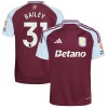 Oficiální Fotbalový Dres Aston Villa Bailey 31 Domácí 2024-25 pro Muži